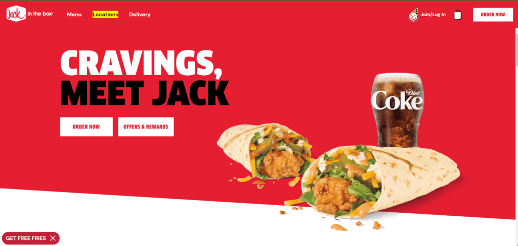 Jack in the box location link