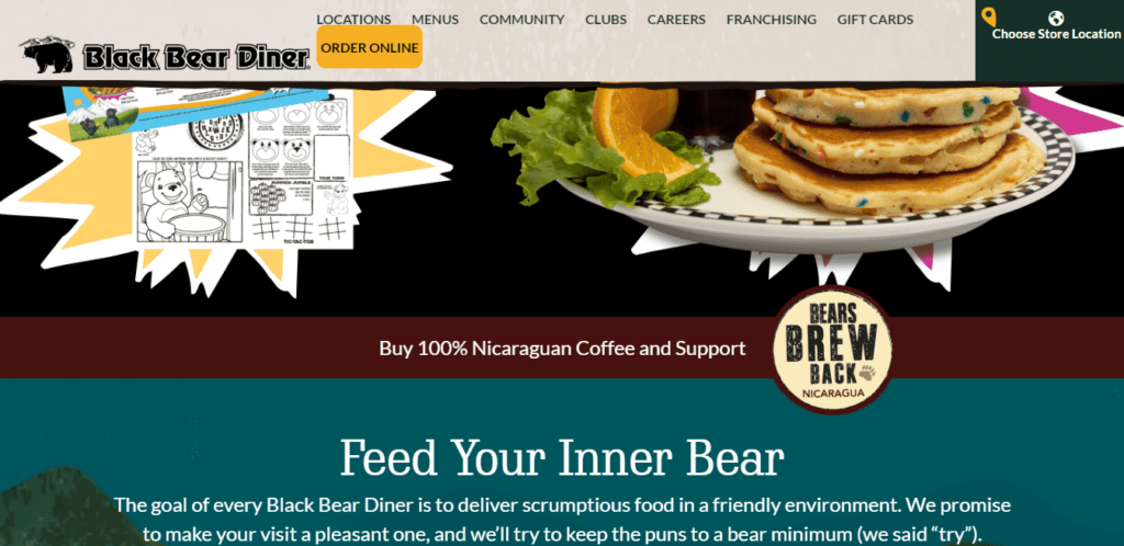 black bear diner locations link