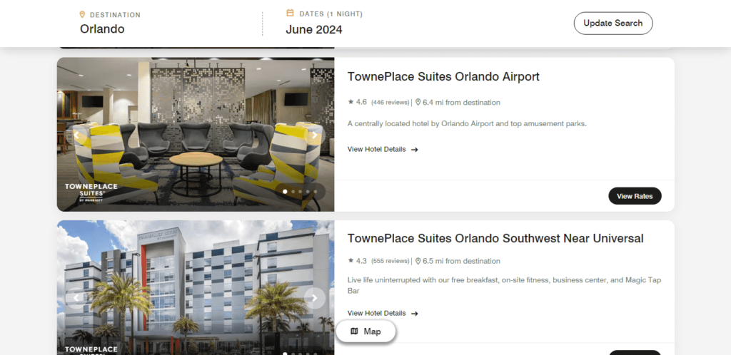 townplace suites locations in orlando