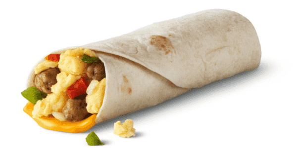 sausage burrito